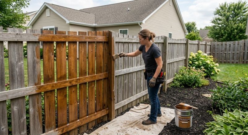 Fence Sealing in Gig Harbor, WA