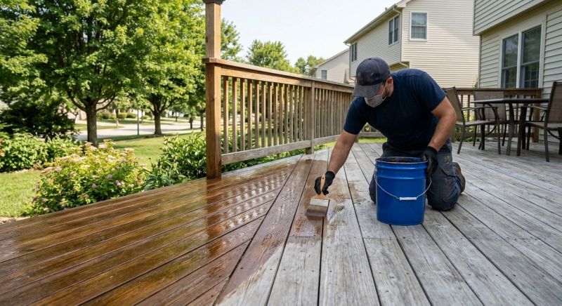 Concrete Deck Sealing in Kansas City, KS