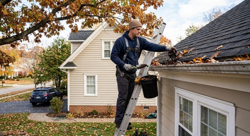 Gutter Pine Needle Removal in Rochester, NY